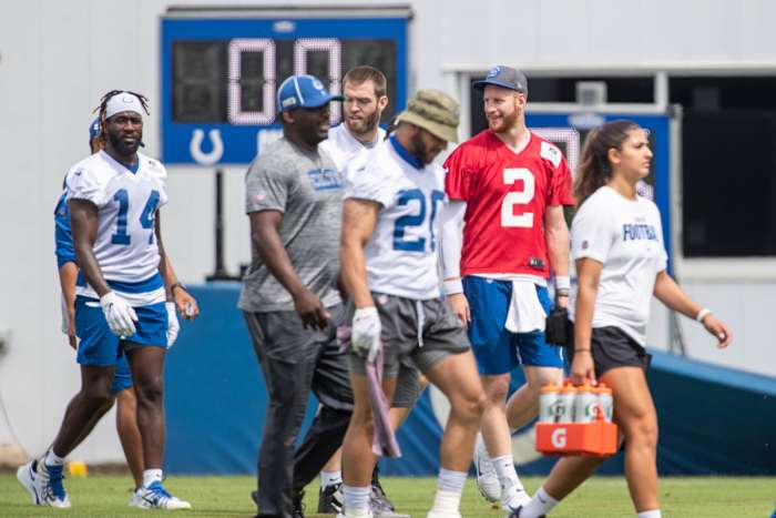 Colts QB Carson Wentz [USA TODAY]